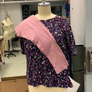 LuLaRoe Irma tunic (2x) and leggings (TC)